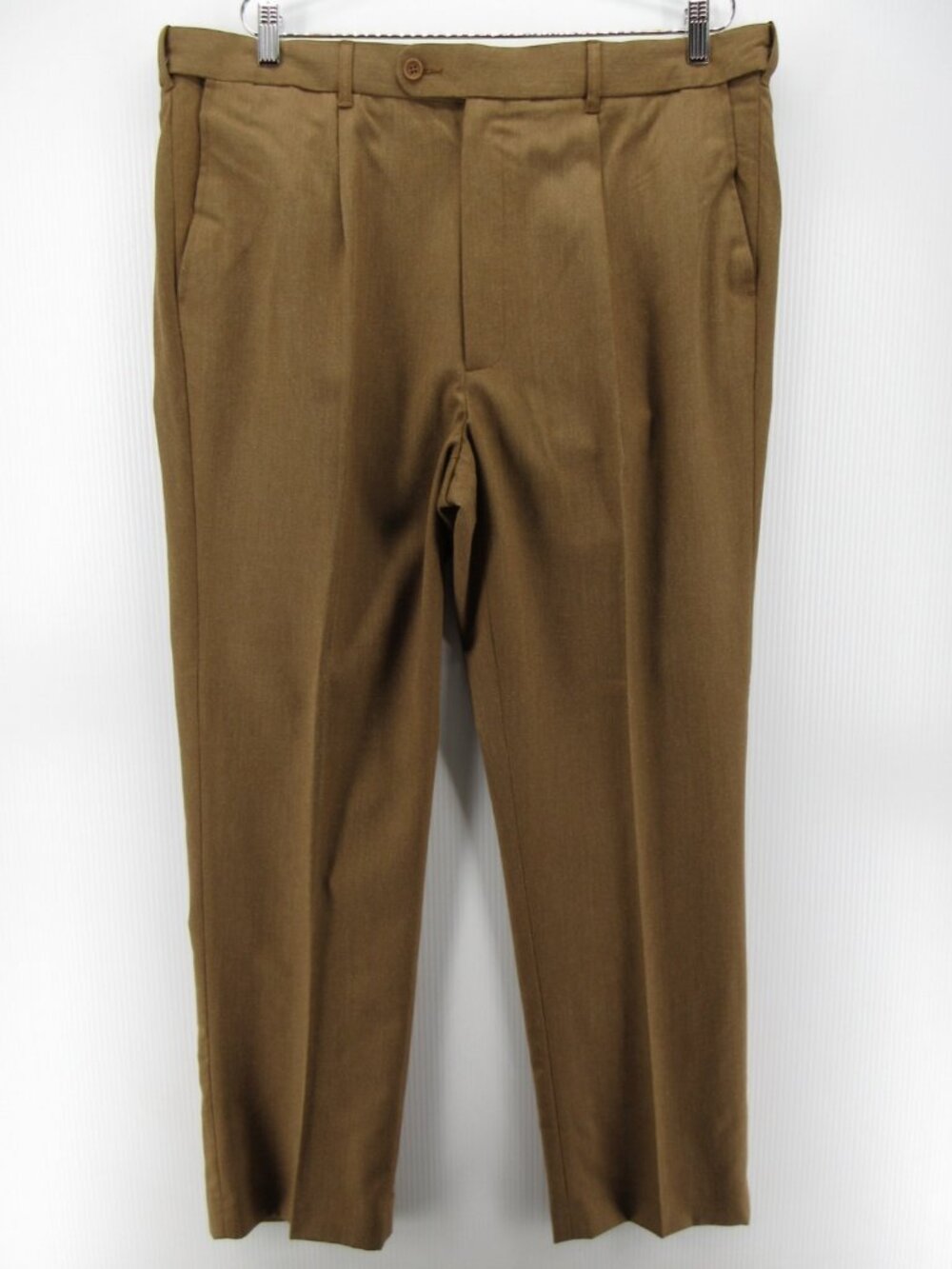 Peter Christian Pants 40X31 Wool Silk Blend Trousers Straight Classic